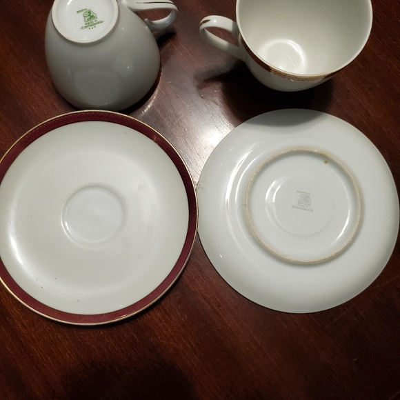 Set of Bohemia fine china tea cup and saucer - Picture 4 of 5